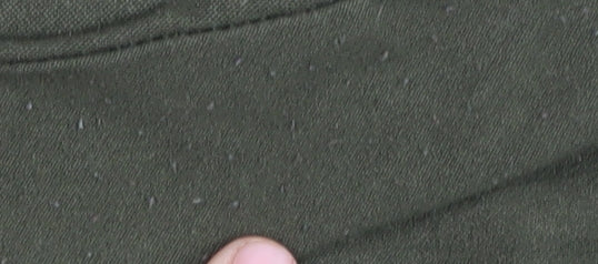 Cotton Traders Women's Green Elastic Waist Trousers