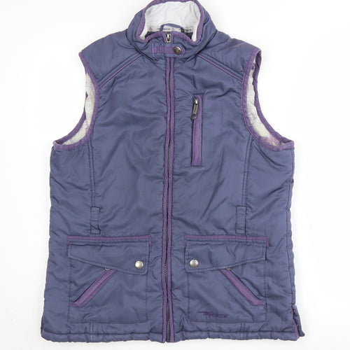 Tayberry Women's Purple Insulated Waistcoat M