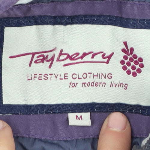 Tayberry Women's Purple Insulated Waistcoat M
