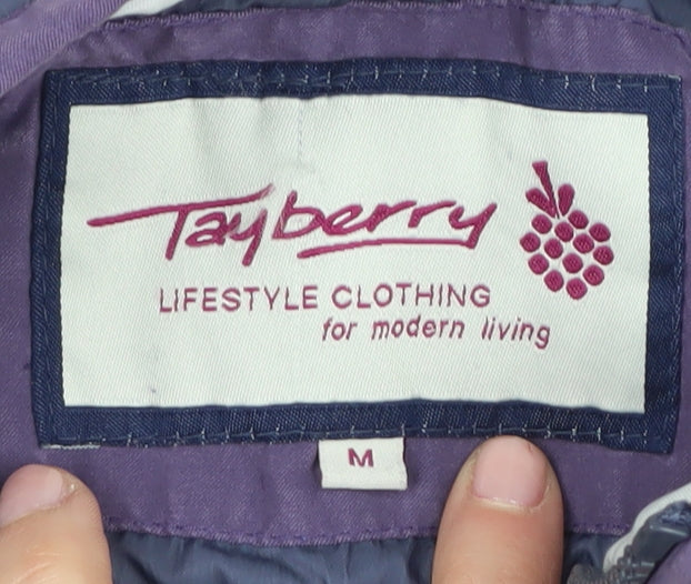 Tayberry Women's Purple Insulated Waistcoat M