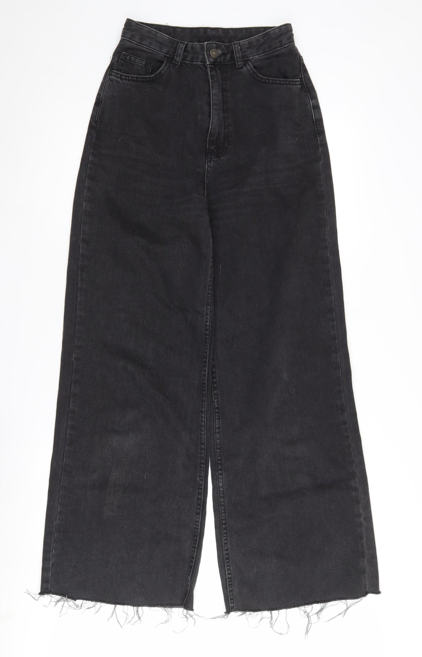 Subdued Women's Black Wide-Leg Jeans Size 8