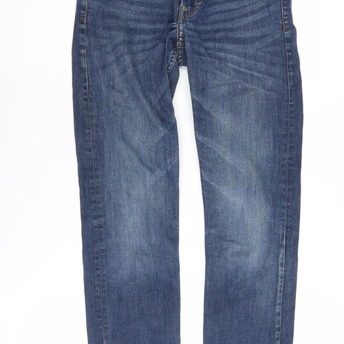 H&M Boys Blue Slim Jeans Size 12Y Casual Denim