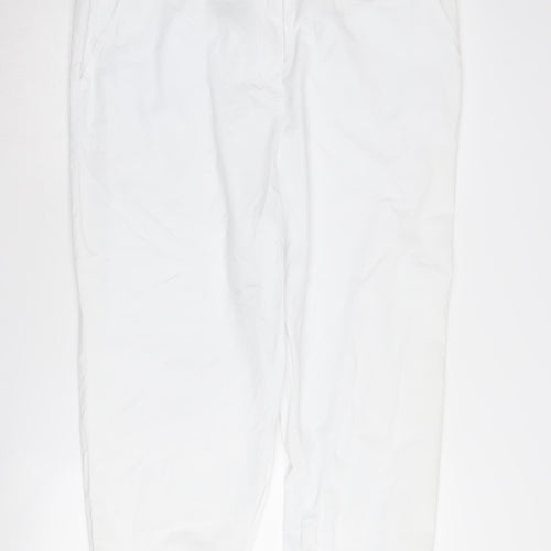 Marks and Spencer Women's White Trousers Size 20