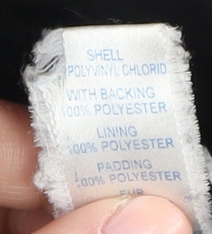 New Look Women's Black Motorcycle Jacket Size 10