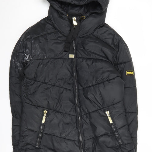 Barbour Women's Black Puffer Jacket Size 10