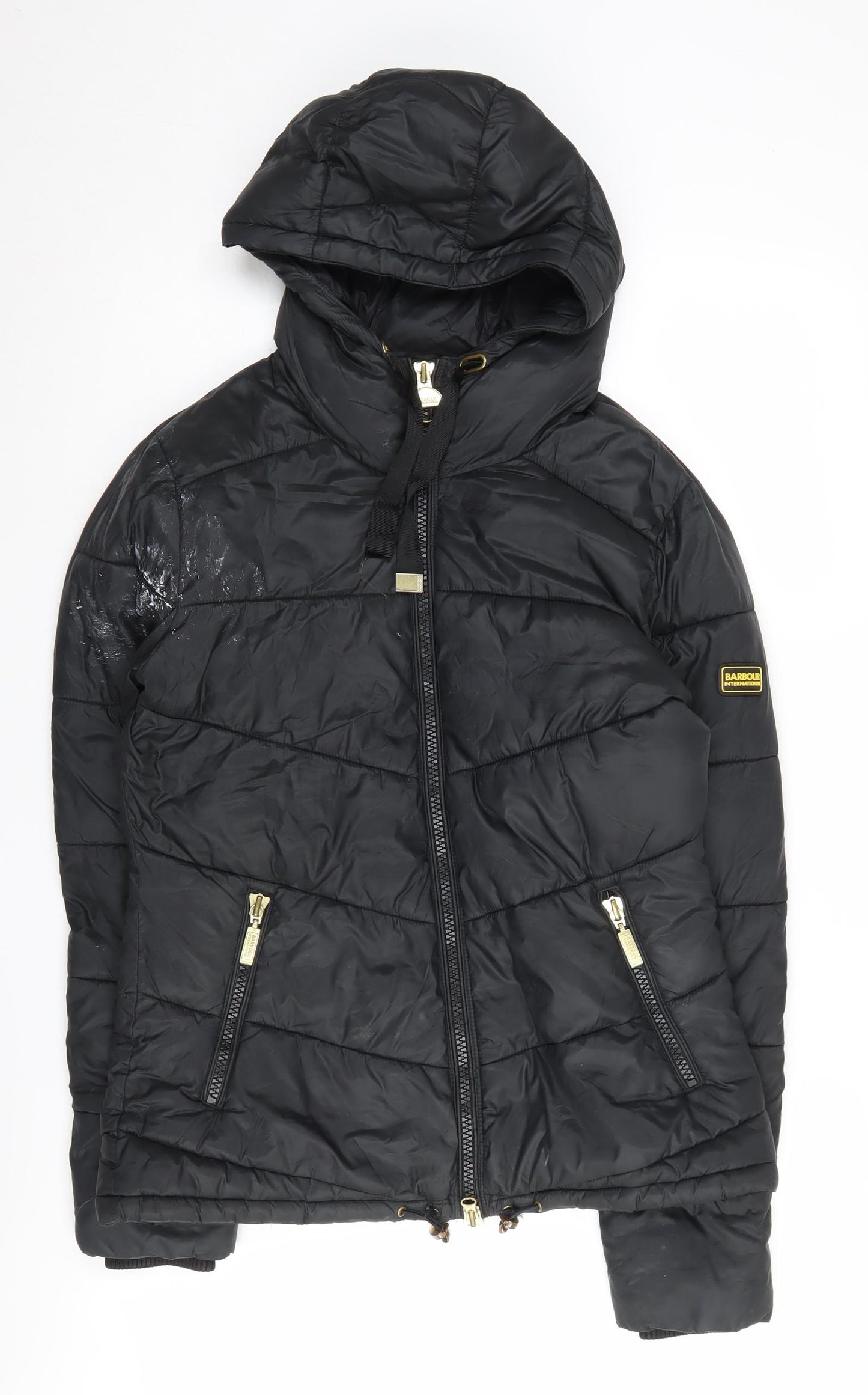 Barbour Women's Black Puffer Jacket Size 10