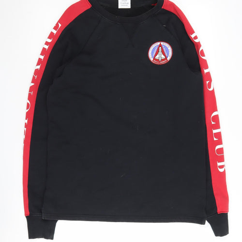 Billionaire Boys Club Men's Black Graphic Print Sweatshirt S
