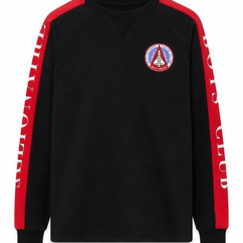 Billionaire Boys Club Men's Black Graphic Print Sweatshirt S