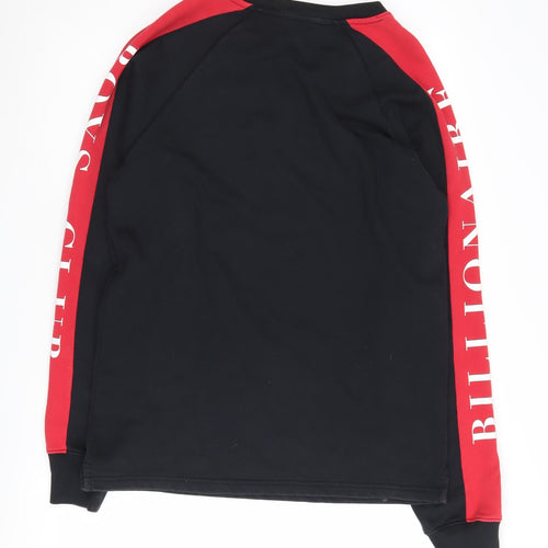 Billionaire Boys Club Men's Black Graphic Print Sweatshirt S