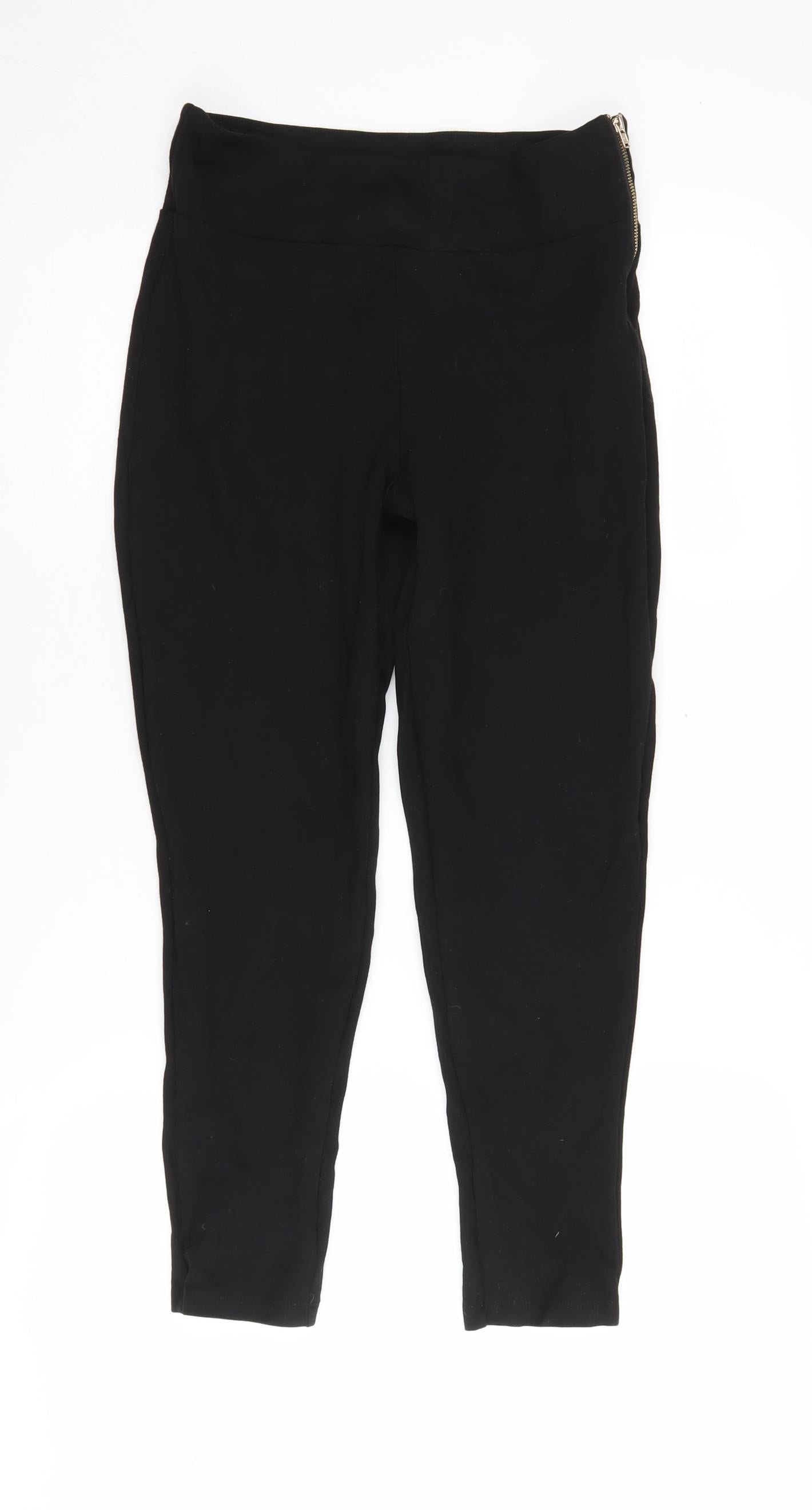 Warehouse Women's Black Ankle Leggings Size 12