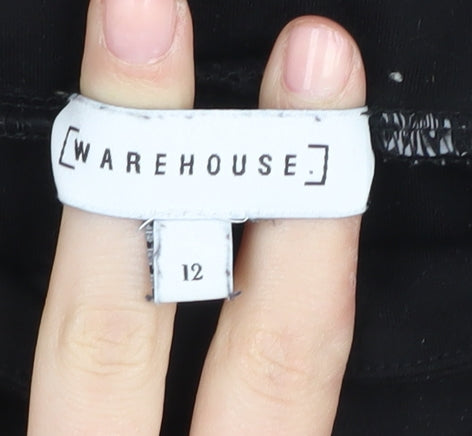 Warehouse Women's Black Ankle Leggings Size 12