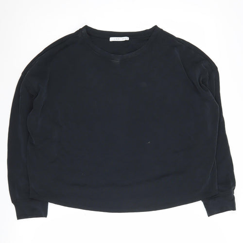 Jimmy Key Women's Black Crew Neck Pullover Sweatshirt M
