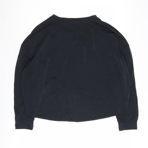 Jimmy Key Women's Black Crew Neck Pullover Sweatshirt M