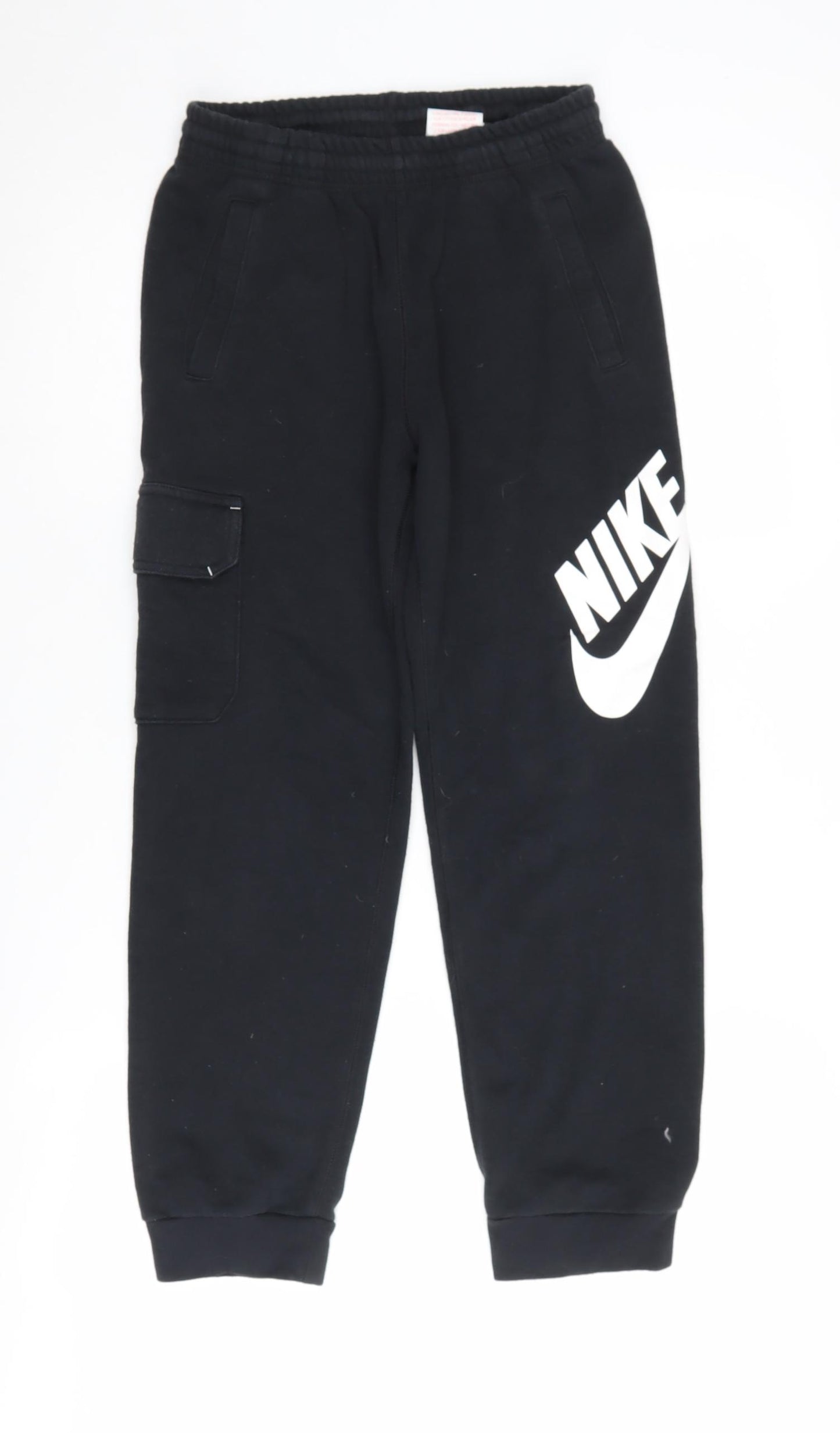 Nike Boys Black Jogger Skateboarding Trousers M 10-12 Yrs
