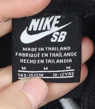 Nike Boys Black Jogger Skateboarding Trousers M 10-12 Yrs