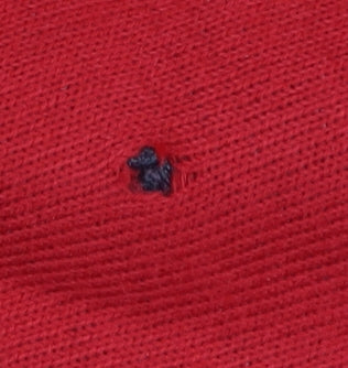Roman Women's Red Cardigan, Size 18, Knit, Long Sleeve