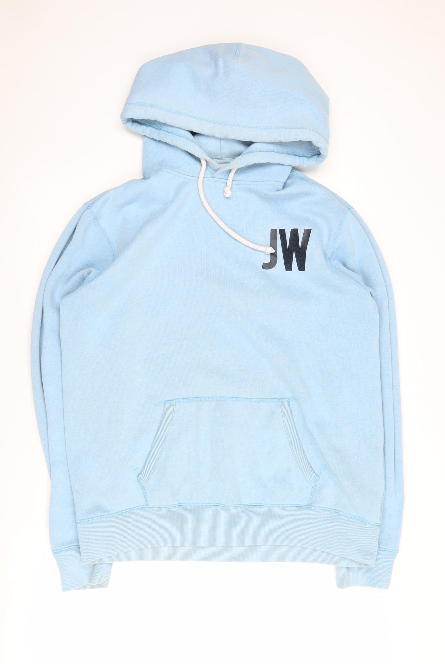 Jack Wills Men's Blue Pullover Hoodie Size L