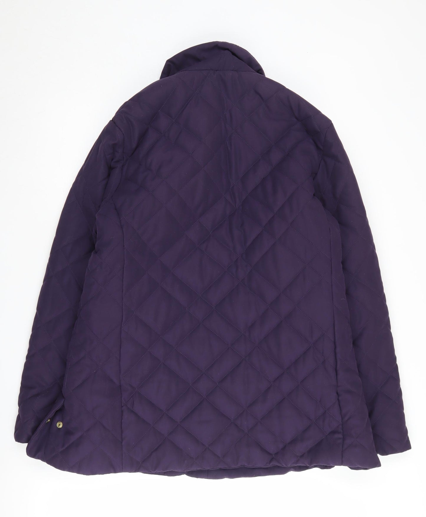 Marks and Spencer Purple Quilted Jacket, Size 18, Women's Casual