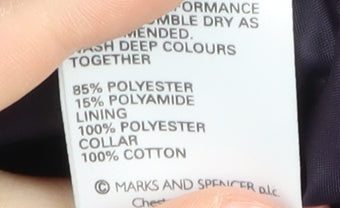 Marks and Spencer Purple Quilted Jacket, Size 18, Women's Casual