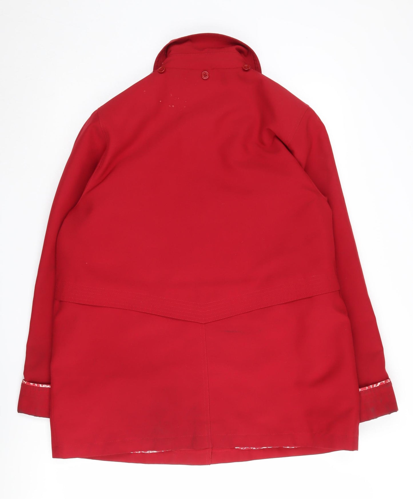 Honor Millburn Women's Red Mid-Length Overcoat Size 16