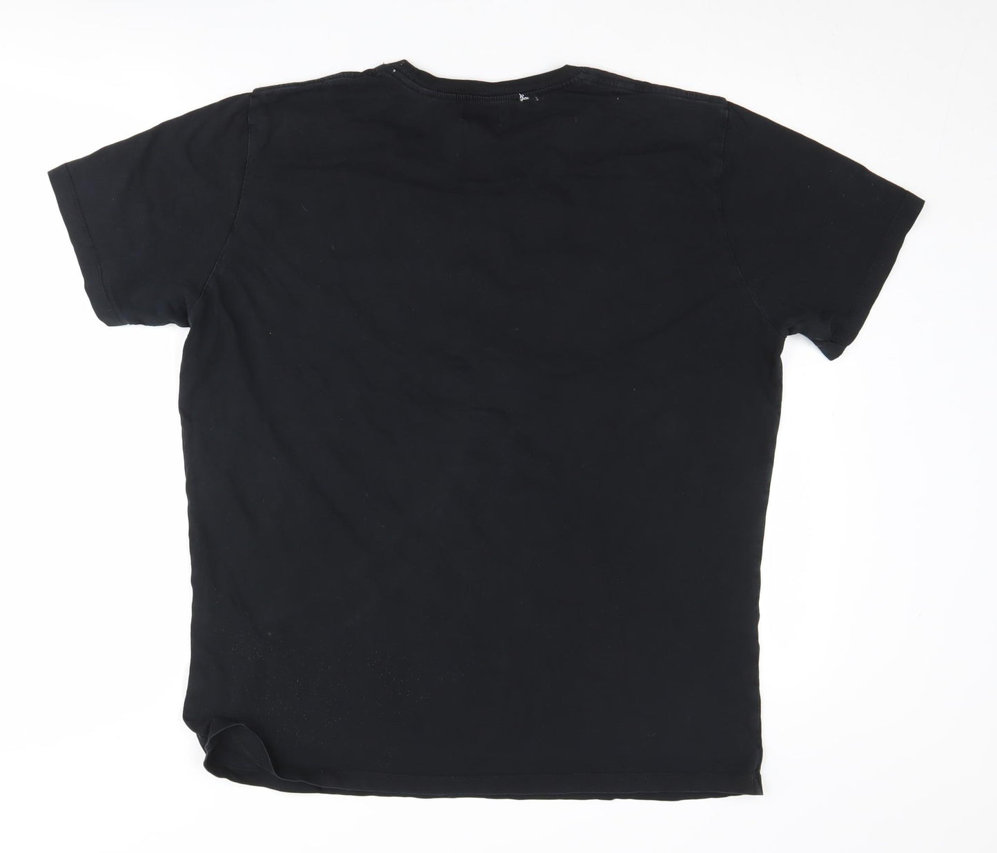 Diesel Men's Black XL Graphic T-Shirt, Regular Fit