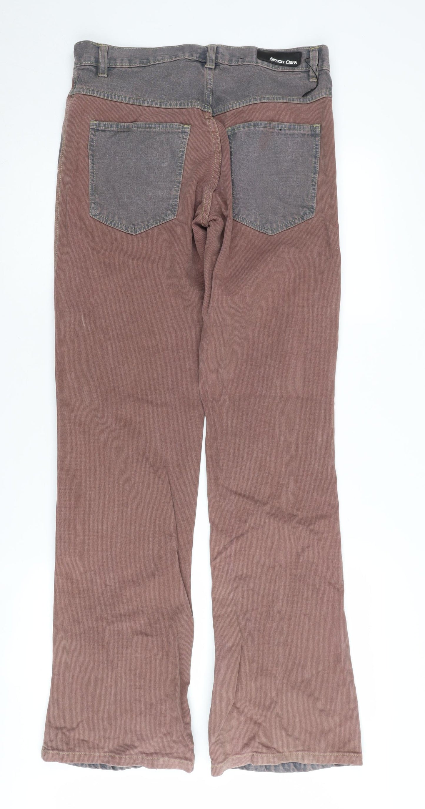 Simon Clark Women’s Brown Flared Jeans, Size 30