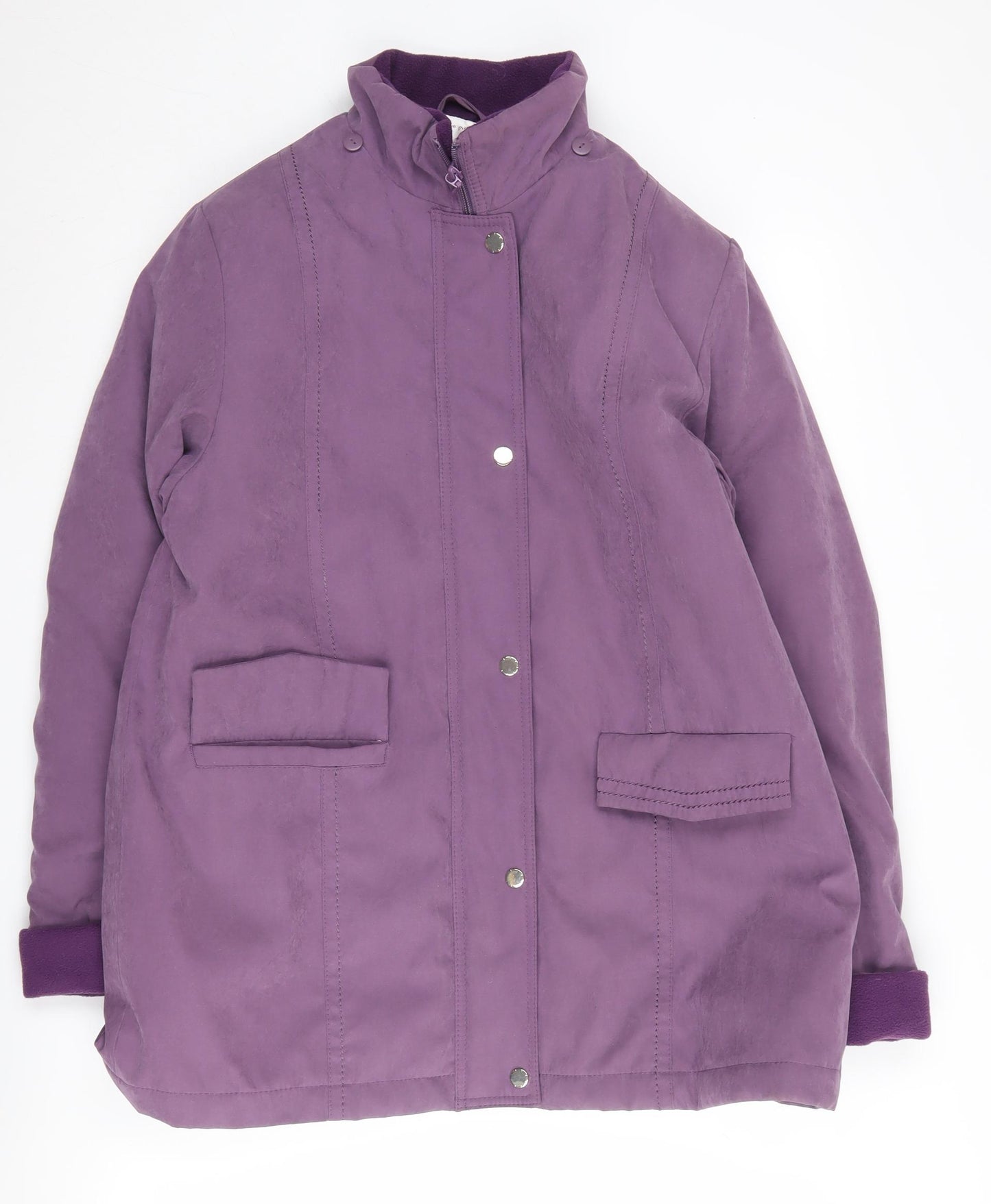 EWM Purple Women's Size 16 Snap Closure Jacket