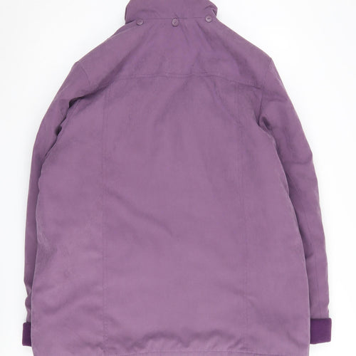 EWM Purple Women's Size 16 Snap Closure Jacket