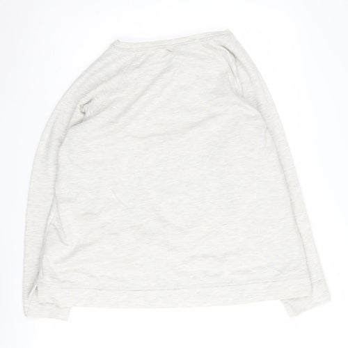 Marks & Spencer Women's Grey Christmas Pullover Sweatshirt Size 22