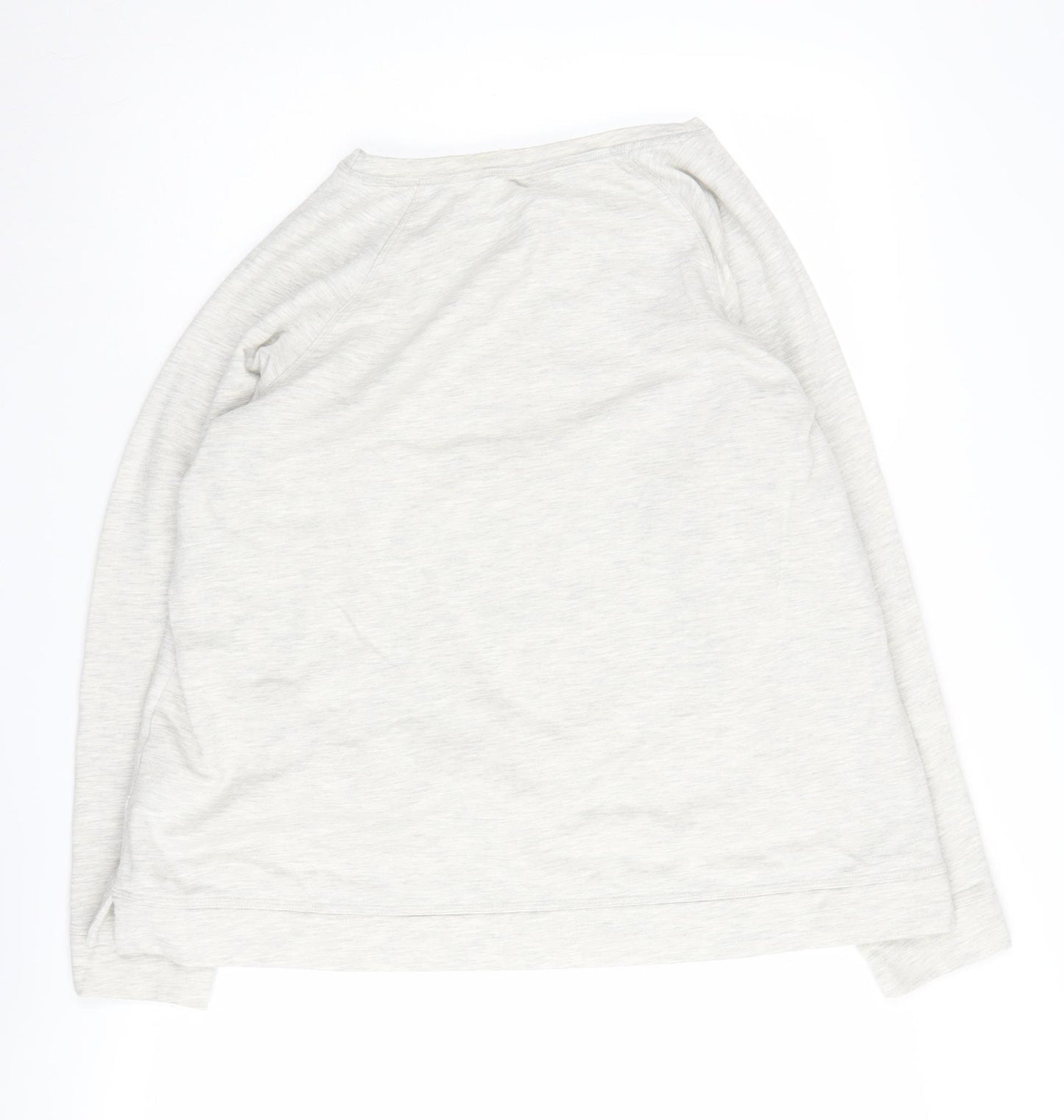 Marks & Spencer Women's Grey Christmas Pullover Sweatshirt Size 22