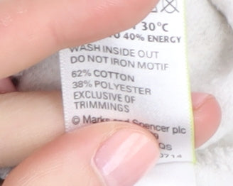 Marks & Spencer Women's Grey Christmas Pullover Sweatshirt Size 22