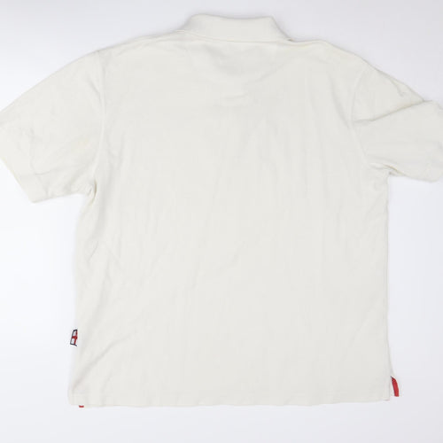Skopes Men's White XL Short Sleeve Polo Shirt