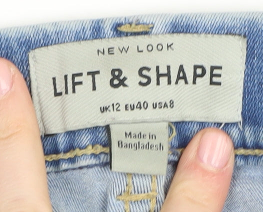 New Look Women's Blue Skinny Jeans Size 12