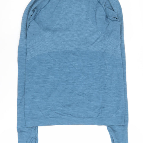 Sweaty Betty Women's Blue Long Sleeve Jersey Top M