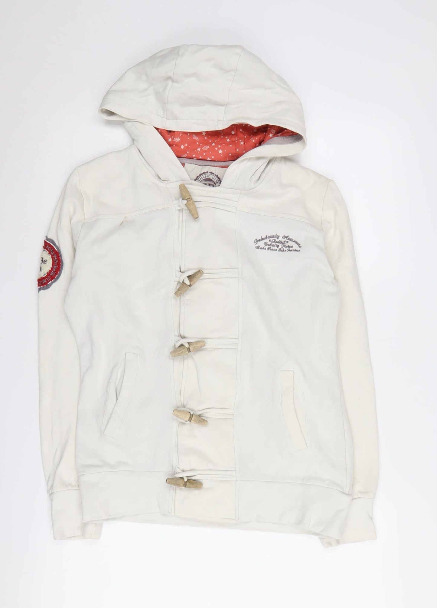 REDBAT Women's Ivory Cape Style Hoodie L