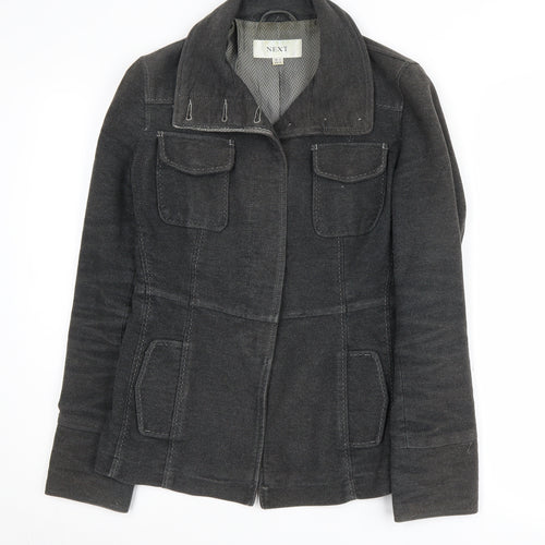 Next Women's Black Mid-Length Jacket Size 8