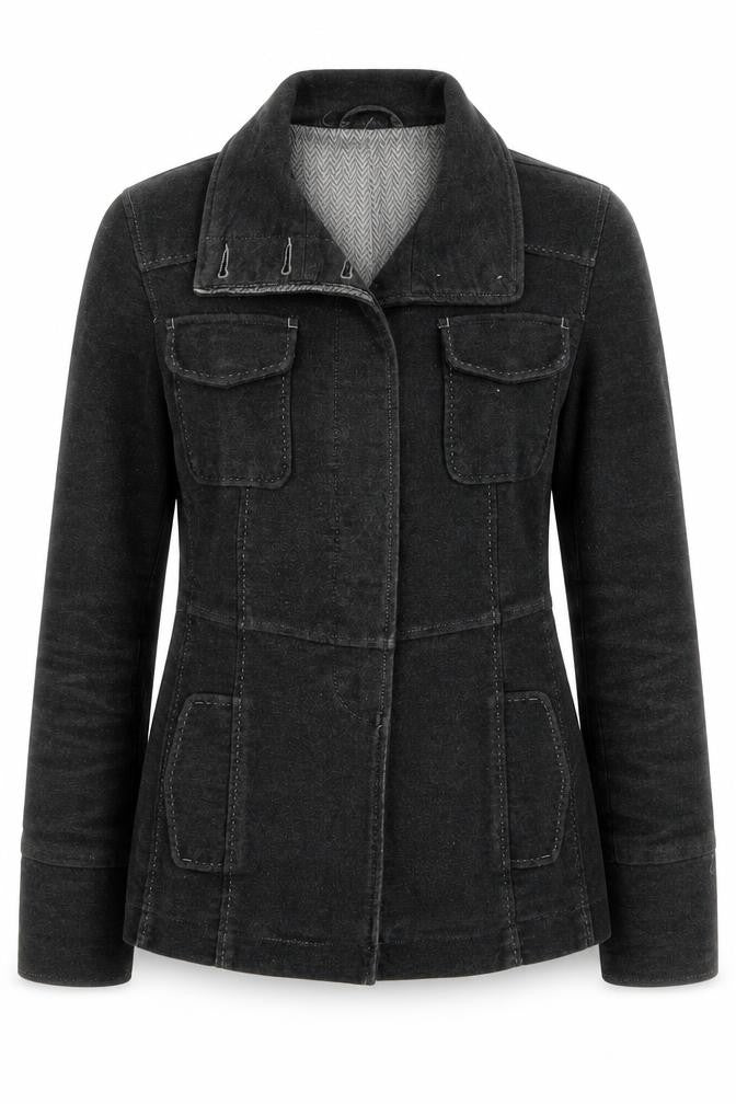 Next Women's Black Mid-Length Jacket Size 8