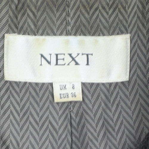 Next Women's Black Mid-Length Jacket Size 8