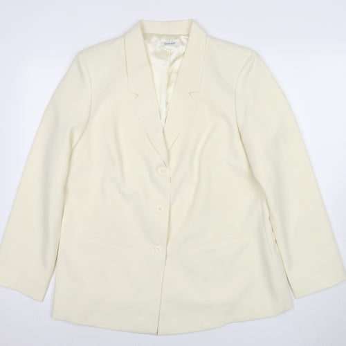 Damart Women's Ivory Suit Jacket, Size 14, Business