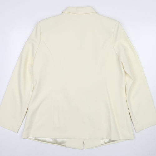 Damart Women's Ivory Suit Jacket, Size 14, Business