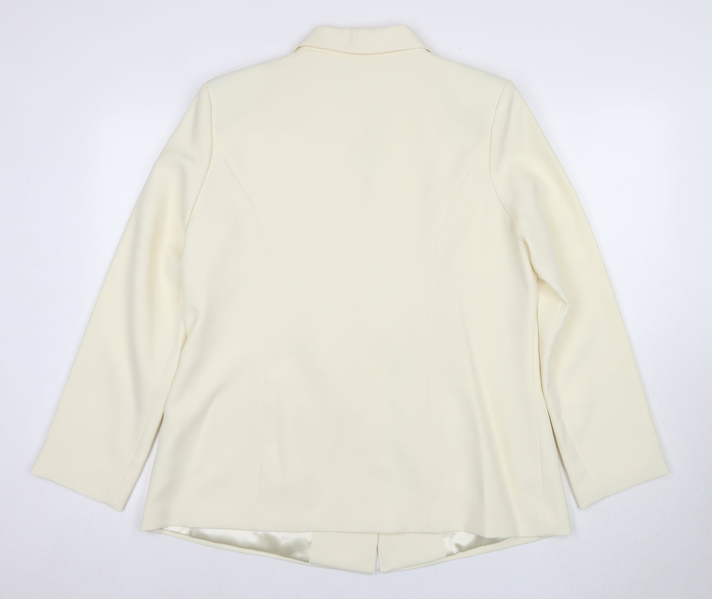 Damart Women's Ivory Suit Jacket, Size 14, Business