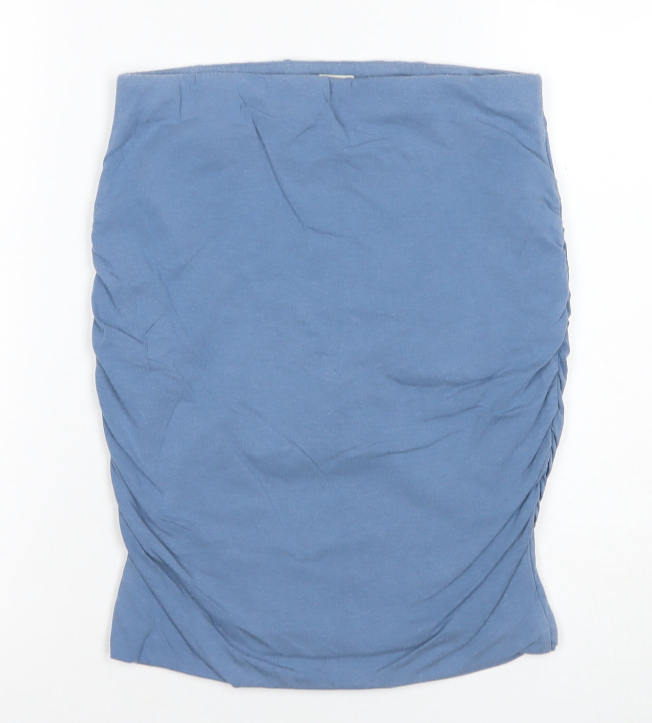 hush Women's Blue Pencil Skirt, Small, Casual Style