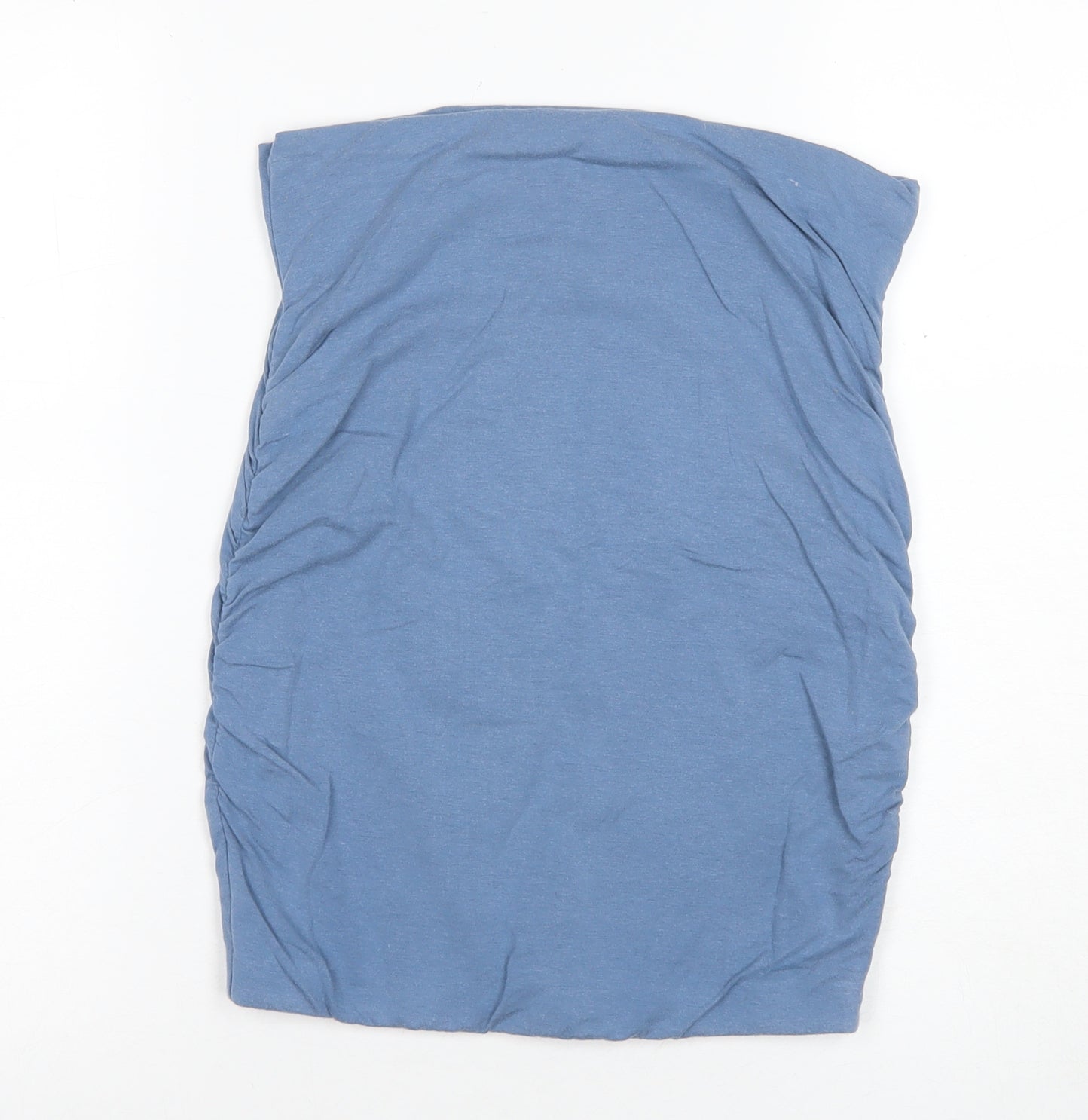 hush Women's Blue Pencil Skirt, Small, Casual Style