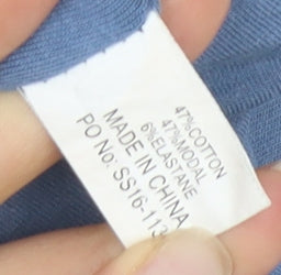 hush Women's Blue Pencil Skirt, Small, Casual Style