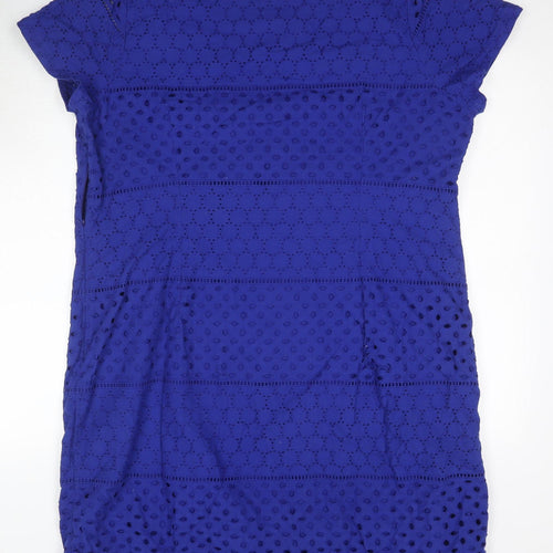 Marks and Spencer Women's Blue Shift Dress Size 22