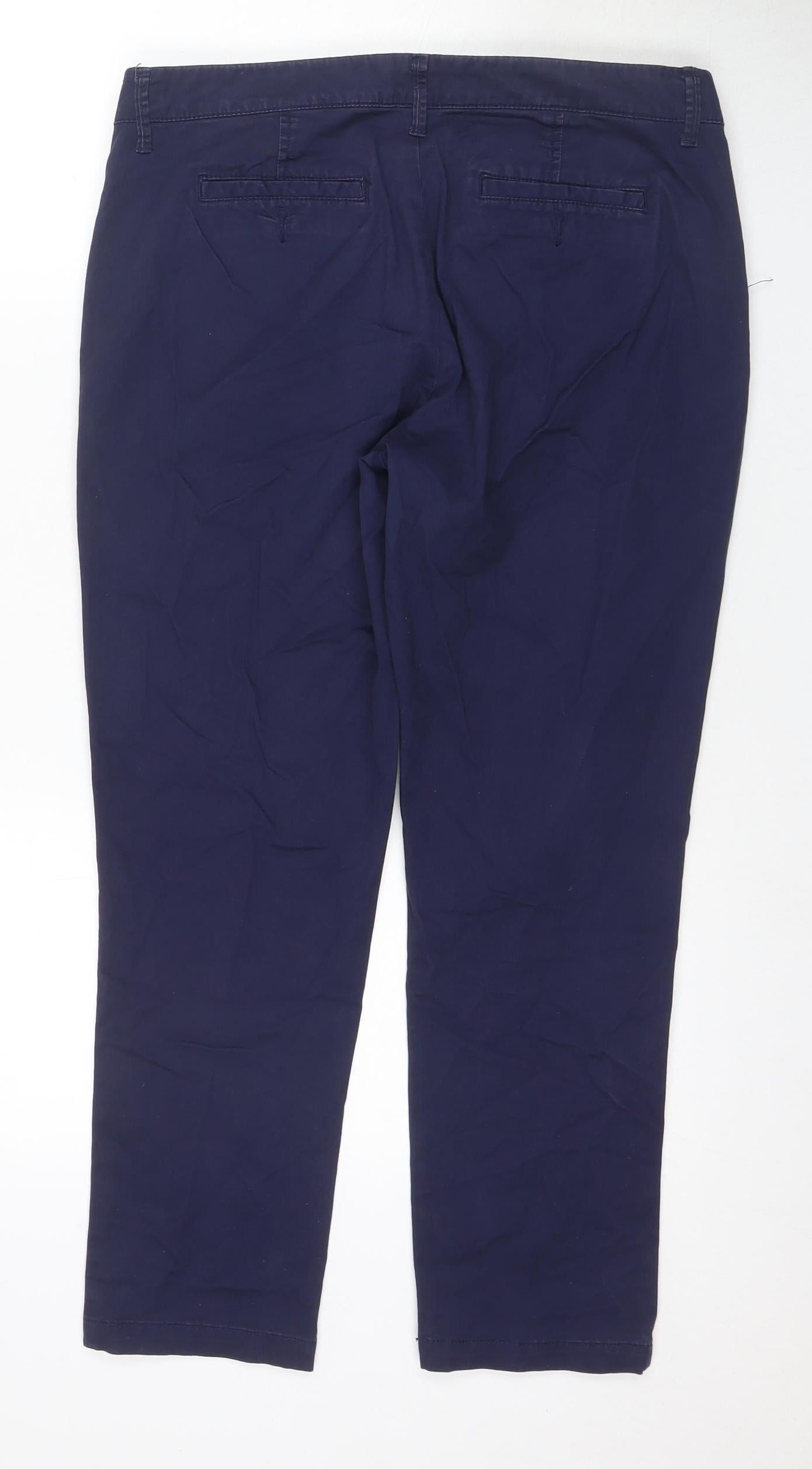 GAP Women's Blue Skinny Khakis Size 10