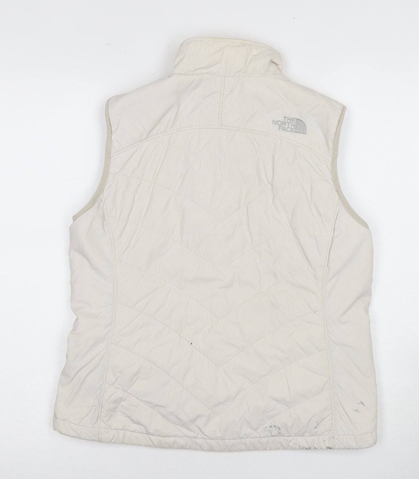 The North Face Women's White Puffer Waistcoat M