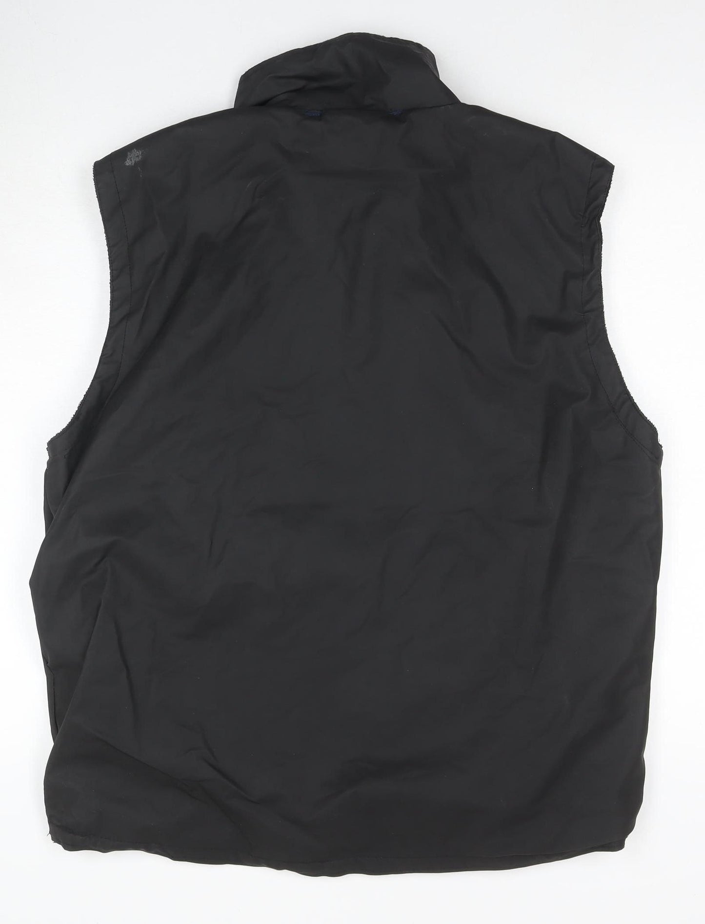 Playsport Black L Waistcoat Unisex Full Zip Casual Layer