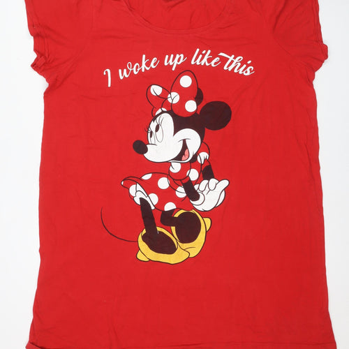 Yours Red Disney Nightshirt - Size 24, Women, Plus Size