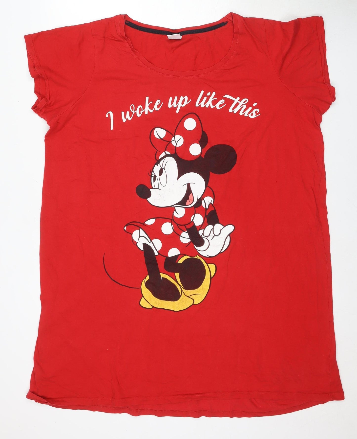 Yours Red Disney Nightshirt - Size 24, Women, Plus Size